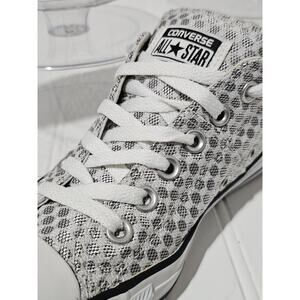 CONVERSE All star Chuck taylor OX womens Shoes Silver Size 8